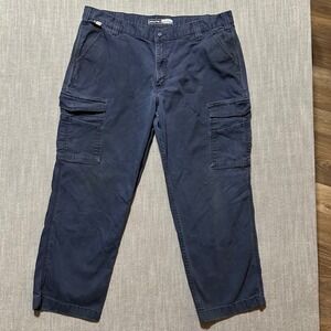 Carhartt FR Relaxed Fit Cargo Pants Navy Blue Flame Resistant BN3574-FRM 42x30
